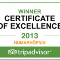 Certificate of Excellence for Humarhöfnin